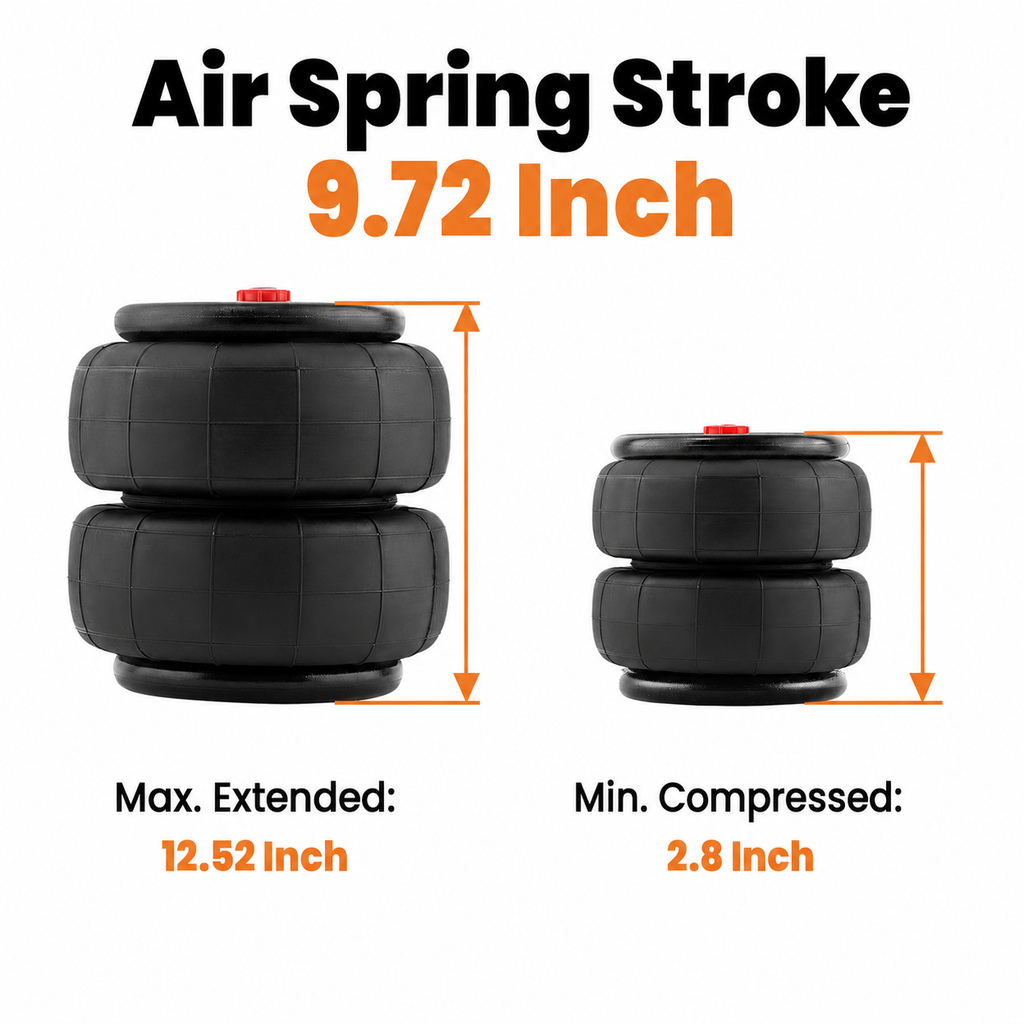 Double Bellow Airbags