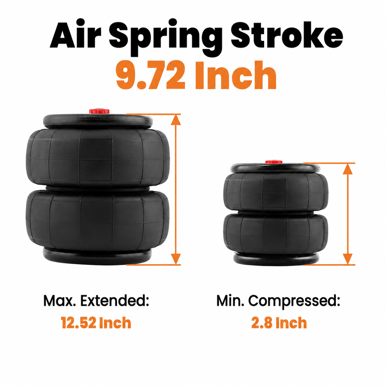 Double Bellow Airbags