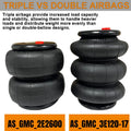 Triple Bellow Airbags